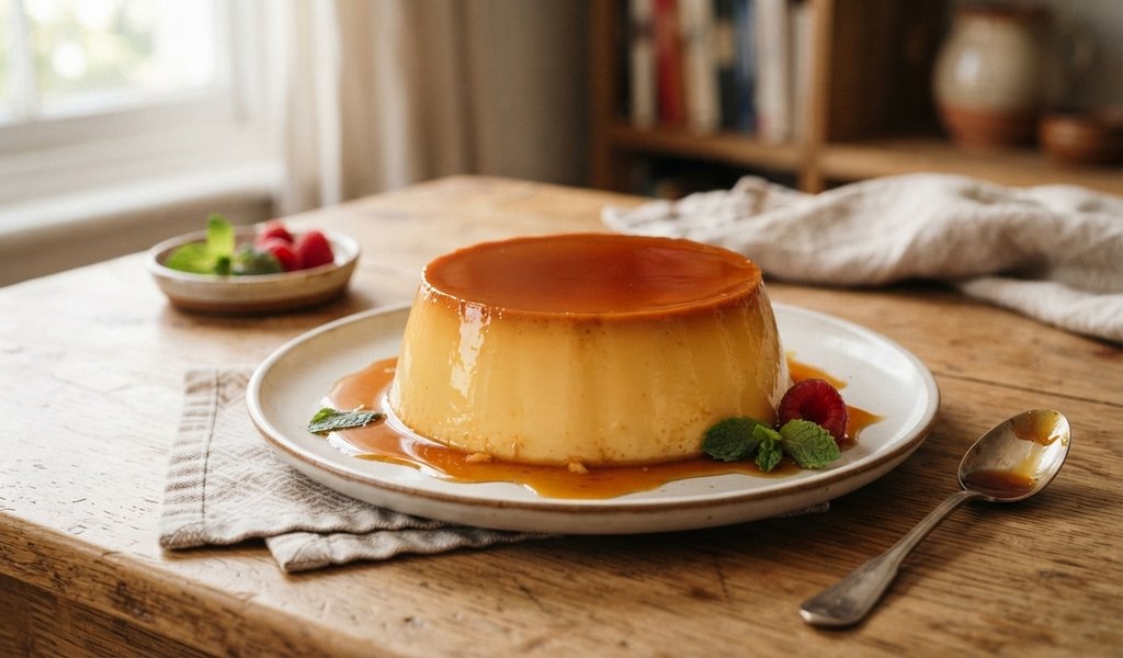 Flan casero con leche condensada: una receta fácil y cremosa 
