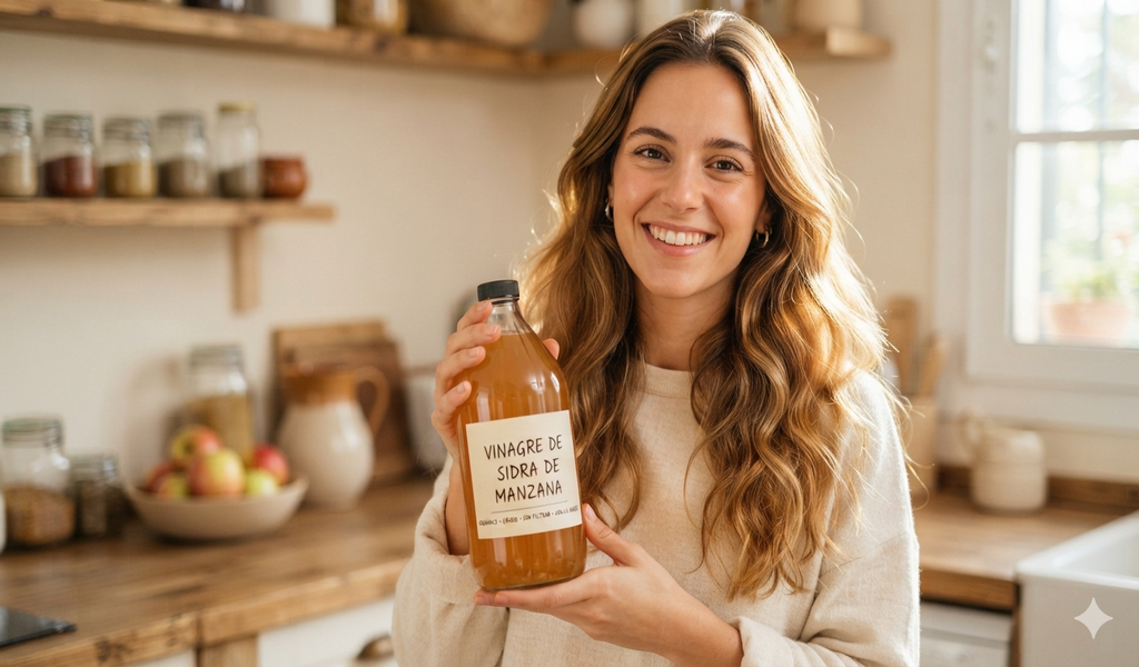 Vinagre de manzana: el aliado natural  para el cuidado del cabello
