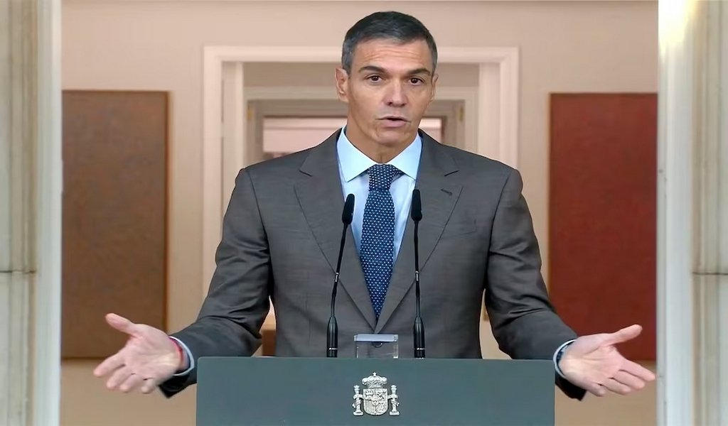 Pedro Sánchez anunció sdelanto de  las elecciones en España.AFP. AFP