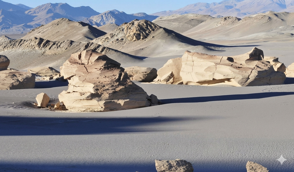 Campo de Piedra Pómez: caminar sobre las huellas de un planeta olvidado