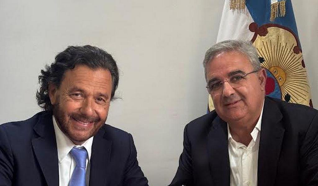Gustavo Sáenz y Raúl Jalil