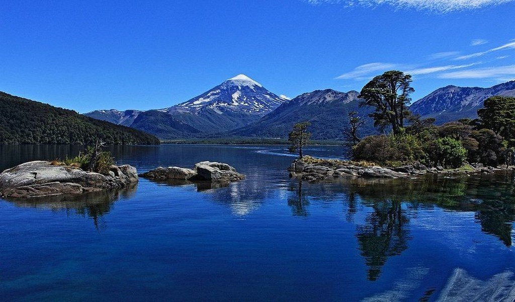 Parque nacional Lanín en la provincia de Neuquén