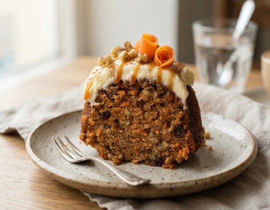 Budín de zanahoria una receta ideal para la merienda
